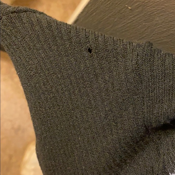 Small Enza Costa Black Turtle Neck - Picture 3 of 4